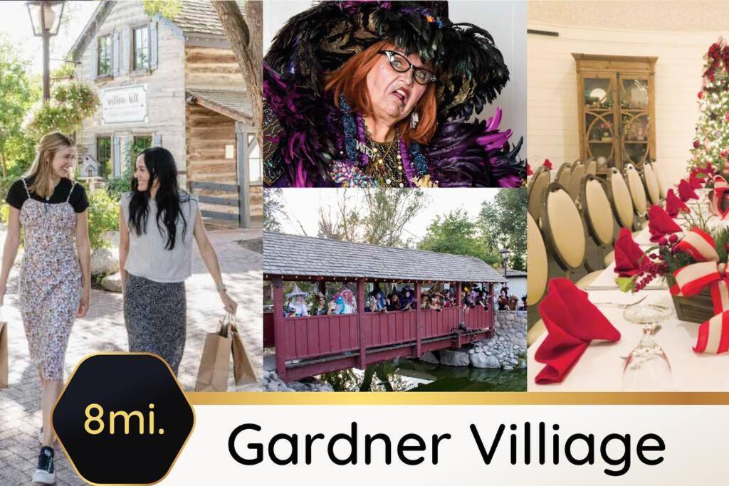 Bee Chic In Sojo W/Hot Tub+Gym+Local Ski Slopes South Jordan Luaran gambar