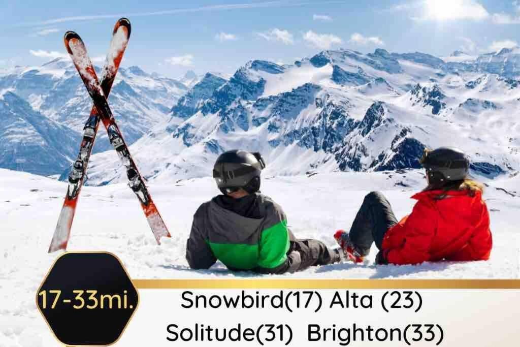 Bee Chic In Sojo W/Hot Tub+Gym+Local Ski Slopes South Jordan Luaran gambar