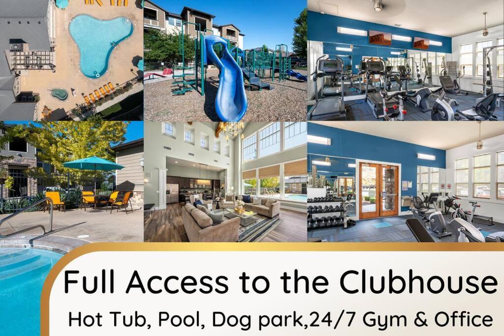 Bee Chic In Sojo W/Hot Tub+Gym+Local Ski Slopes South Jordan Luaran gambar